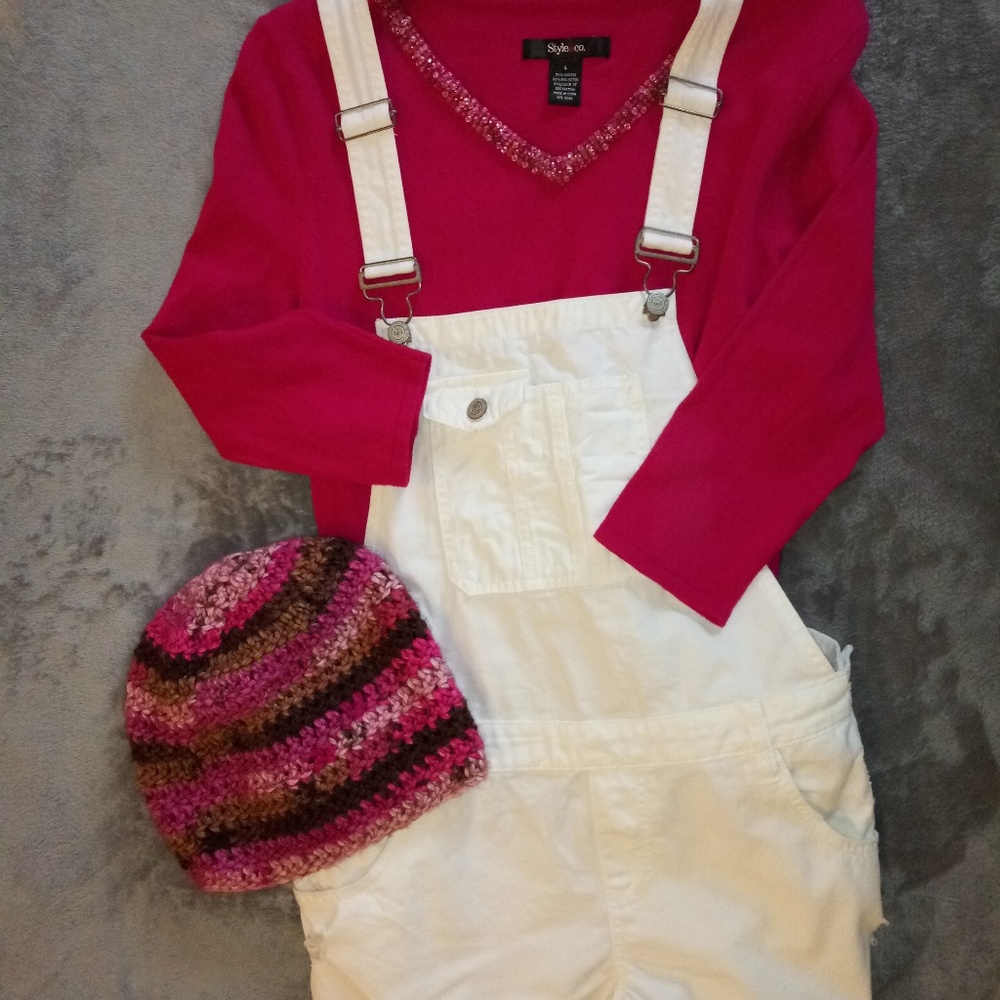 Shorts Overalls - Messenger Outfit 💖